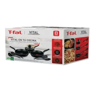 Batería de Cocina TFal Vital Antiadherente 8 Piezas