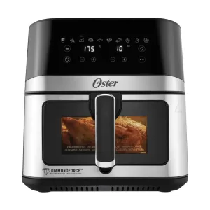 Oster® Freidora de Aire Digital, Recubrimiento Oster® DiamondForce, 7.5L de Capacidad, 10 Programas Automáticos