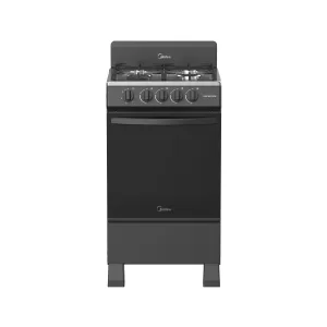 Estufa de piso con copete 20" InoxChef Negra