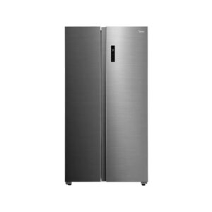 Refrigerador Automático Side By Side Inverter Quattro Bru Steel 20 Pies Cúbicos con Wifi