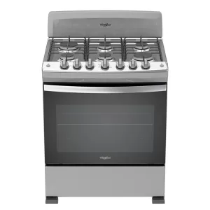 Estufa Whirlpool 30 Pulgadas Perillas Titanio