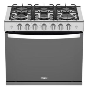 Estufa de Gas Empotrable 30" con 6 Quemadores Gris