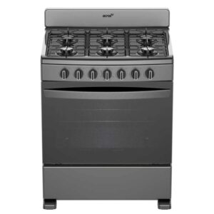 Estufa al piso con puerta panorámica 6 quemadores 30 pulgadas Tittanio