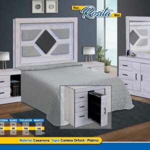 RECAMARA SARAI ROSITA MAT CASANOVA GRIS